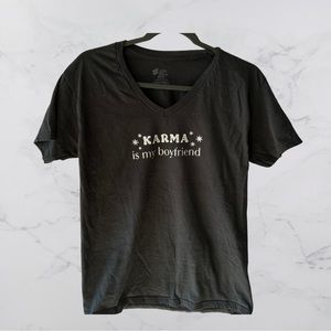 Karma is my boyfriend V-neck